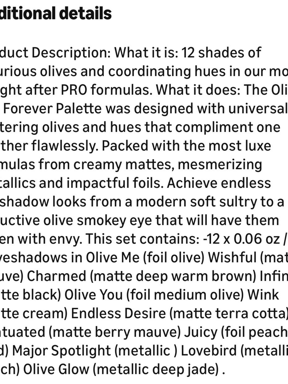 Violet Voss Olive You Eyeshadow Palette — Olive, Rose, Bronze & Plum Mix - Picture 6 of 9